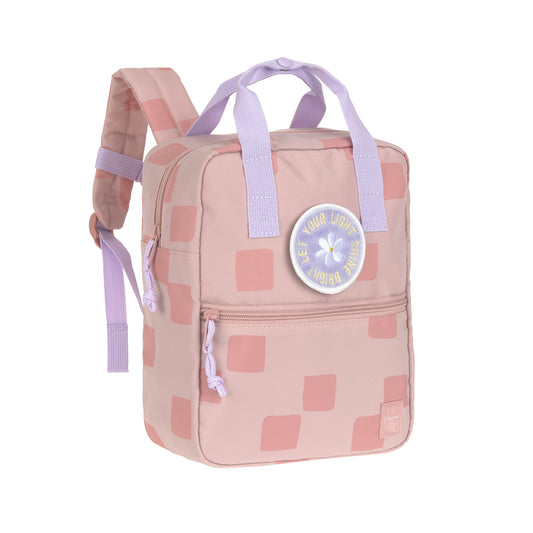 Lässig Mini Square Backpack Pattern Party Rose