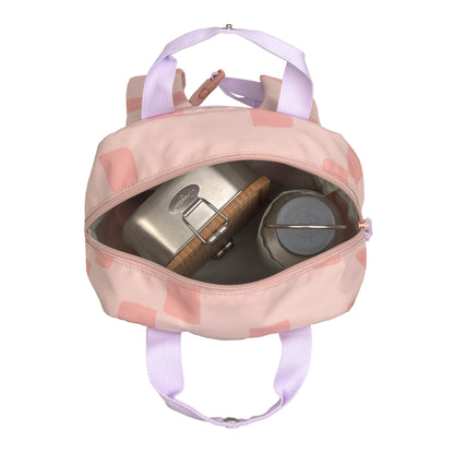 Lässig Mini Square Backpack Pattern Party Rose