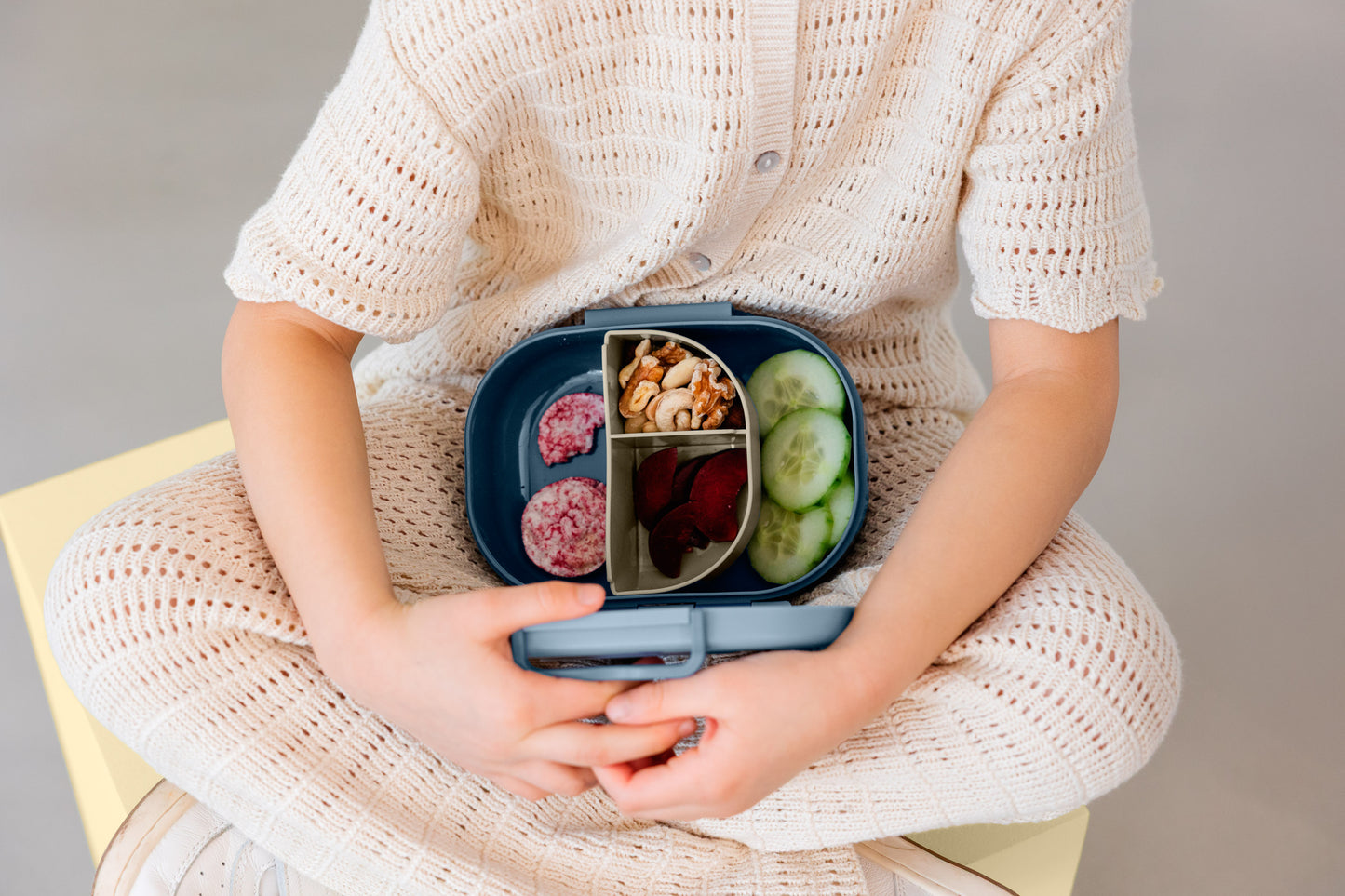 Lässig Style en Snack Lunchbox Pattern Party Blue