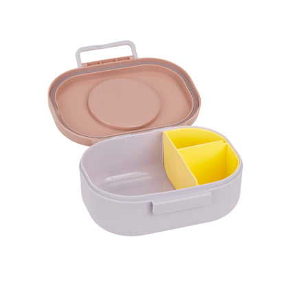 Lässig Style en Snack Lunchbox Pattern Party Rose Lilac