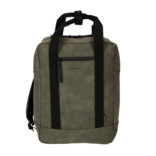 Norländer Nubuck Rugzak Groen