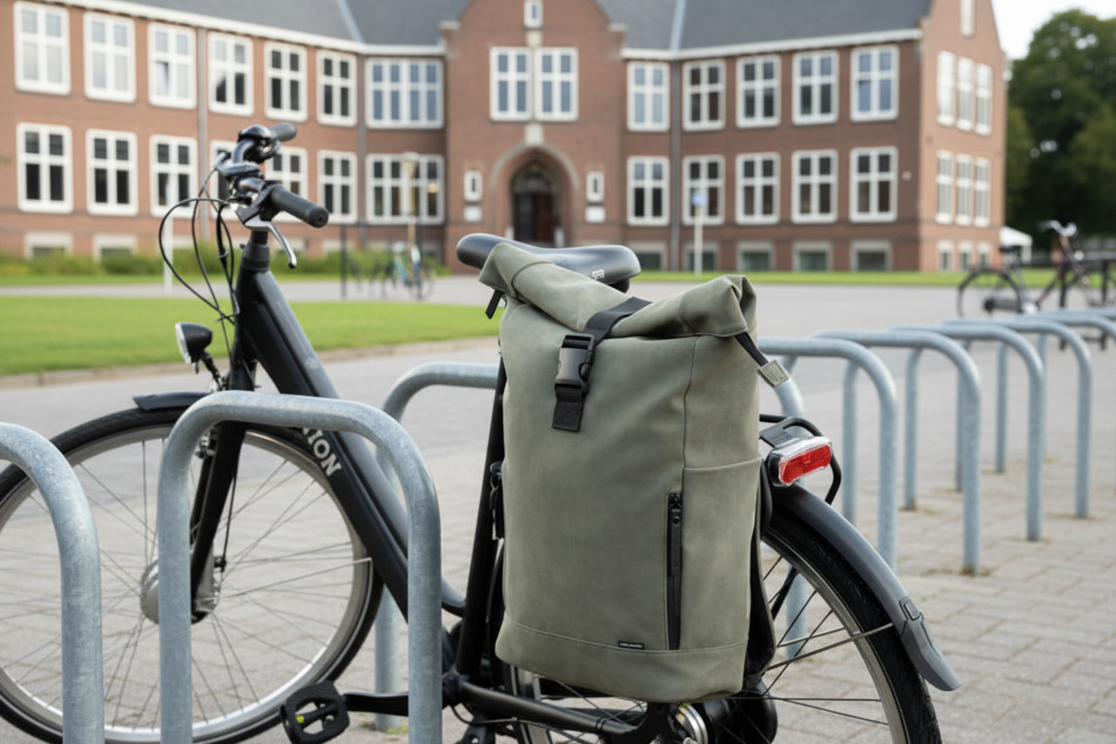 Norländer Fietsrugzak Nubuck Groen