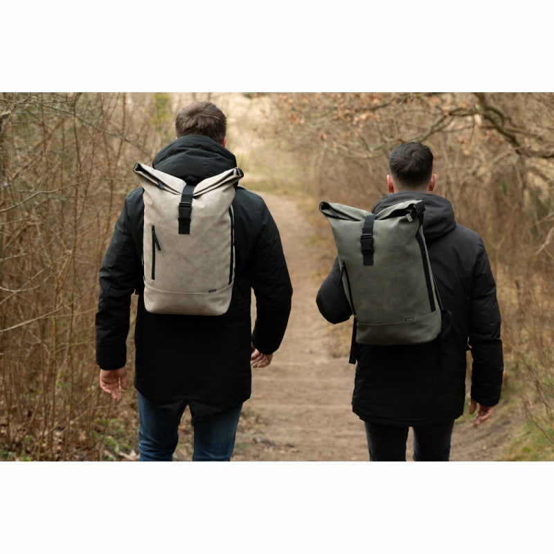 Norlander rugzak 2.0 groen nubuck