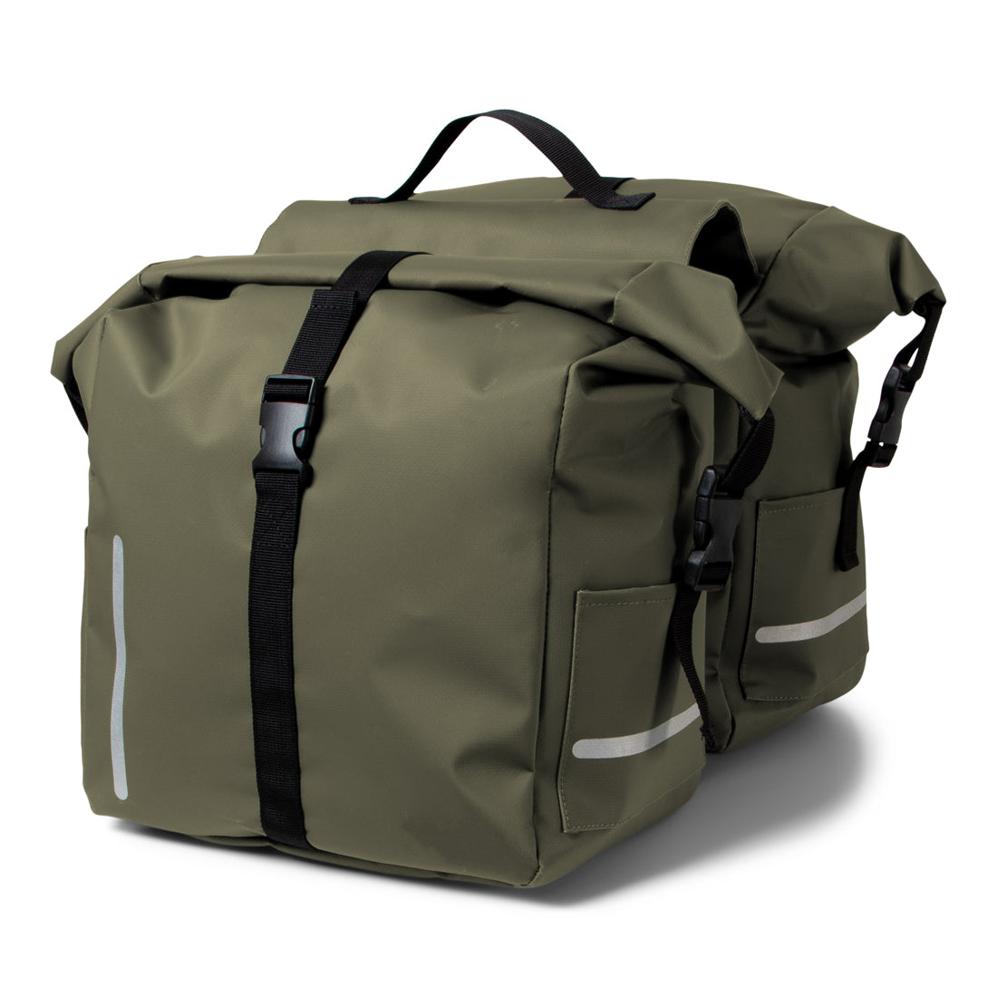 Norländer Tarpaulin Dubbele Fietstas Groen