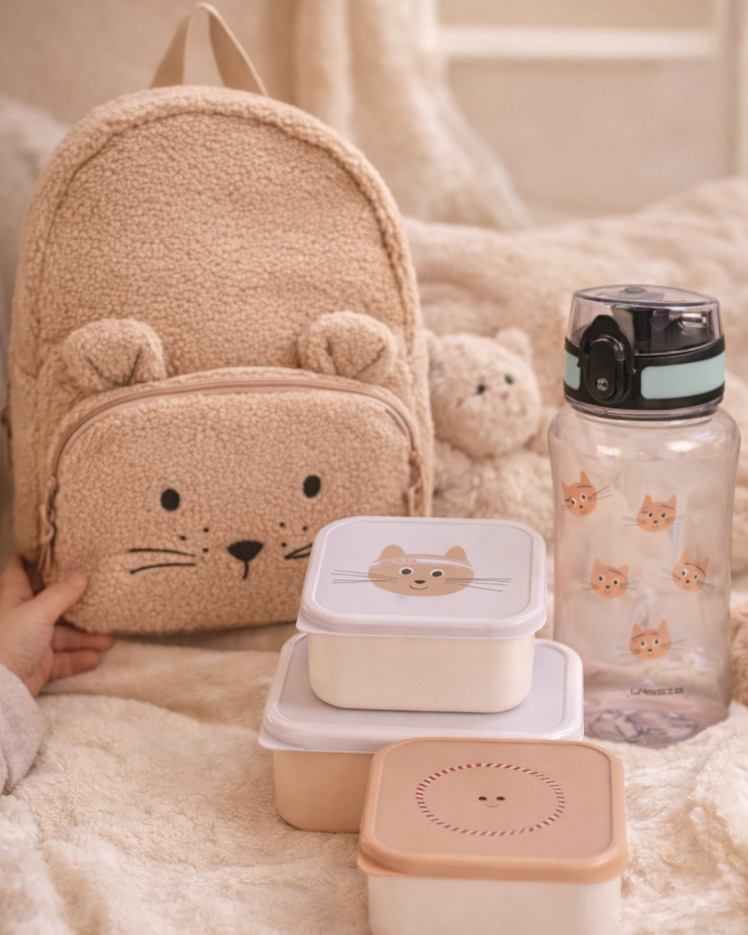 Katjes Schoolset – Rugzak, Lunchbox & Drinkfles