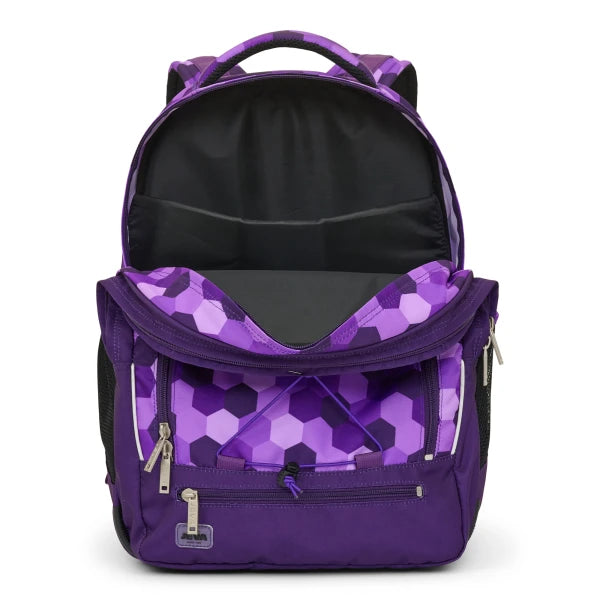 JEVA Rugzak Survivor Purple Cubes
