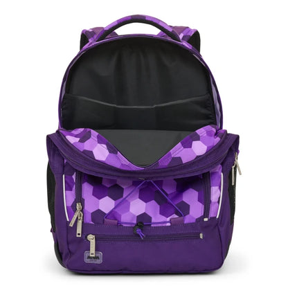 JEVA Rugzak Survivor Purple Cubes