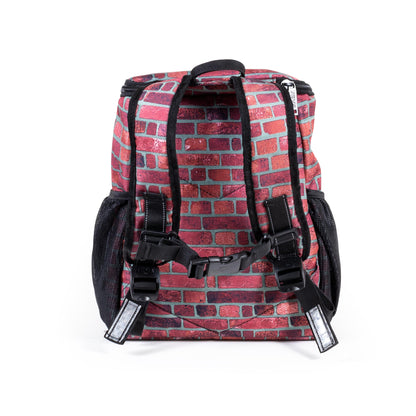 Stoere schooltas met dino print van JEVA