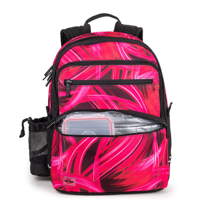 JEVA Rugzak Square Pink Lightning